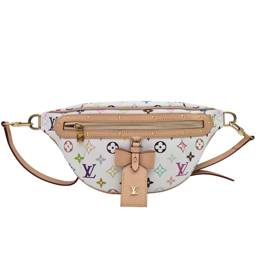 Louis Vuitton LV X TM Monogram Multicolor High Rise Bumbag White
